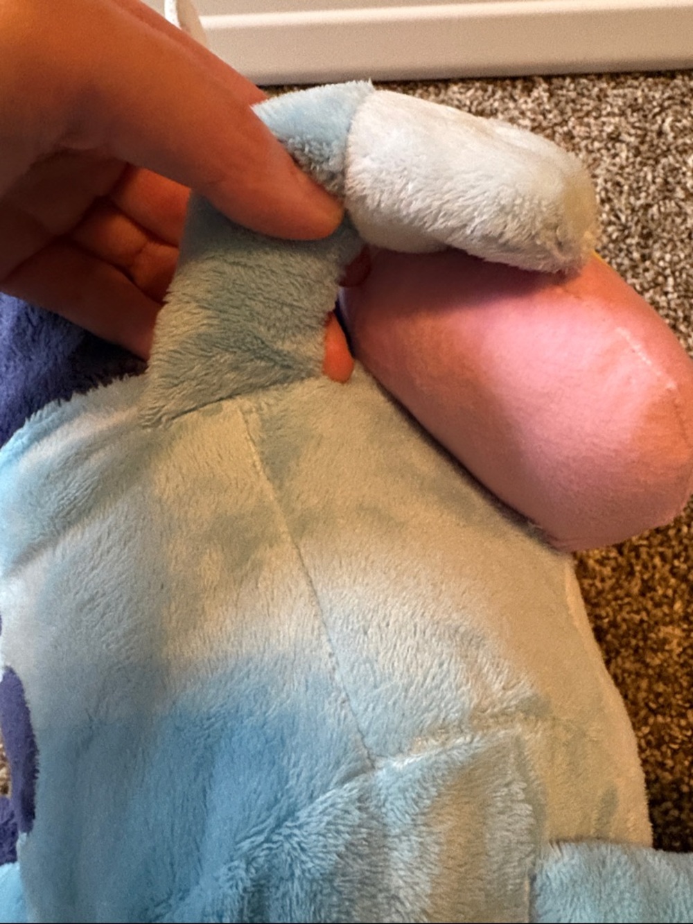 Bluey Plush Toy with Bunny Ears NWT - Picture 5 of 11